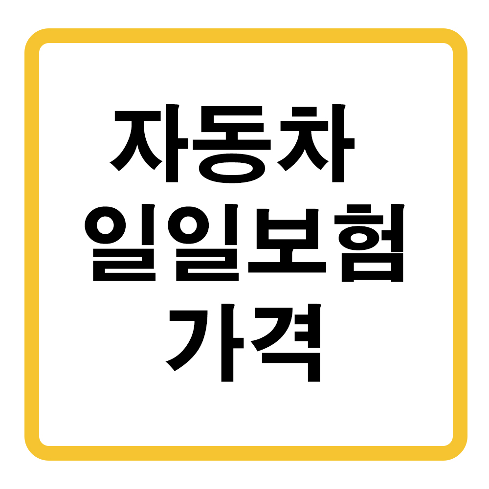 자동차 일일보험