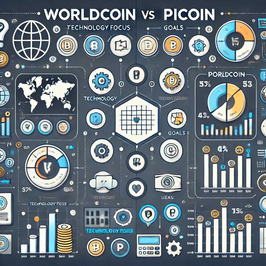 월드코인과 파이코인의 비교