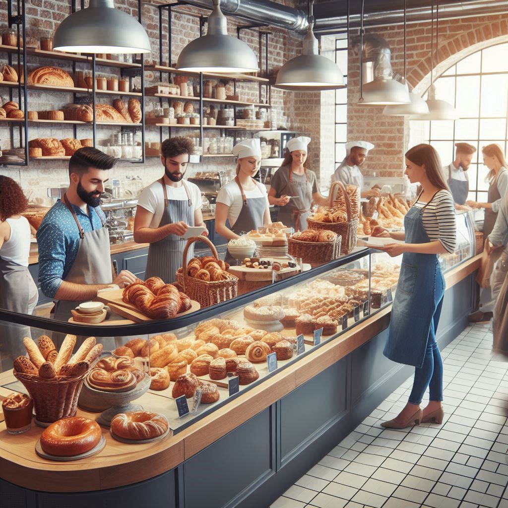 베이커리 배경