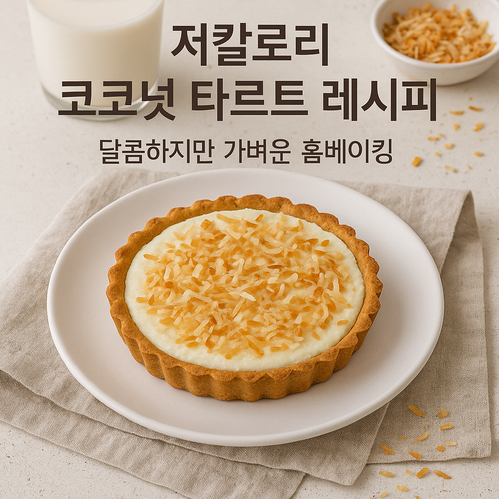 코코넛 타르트