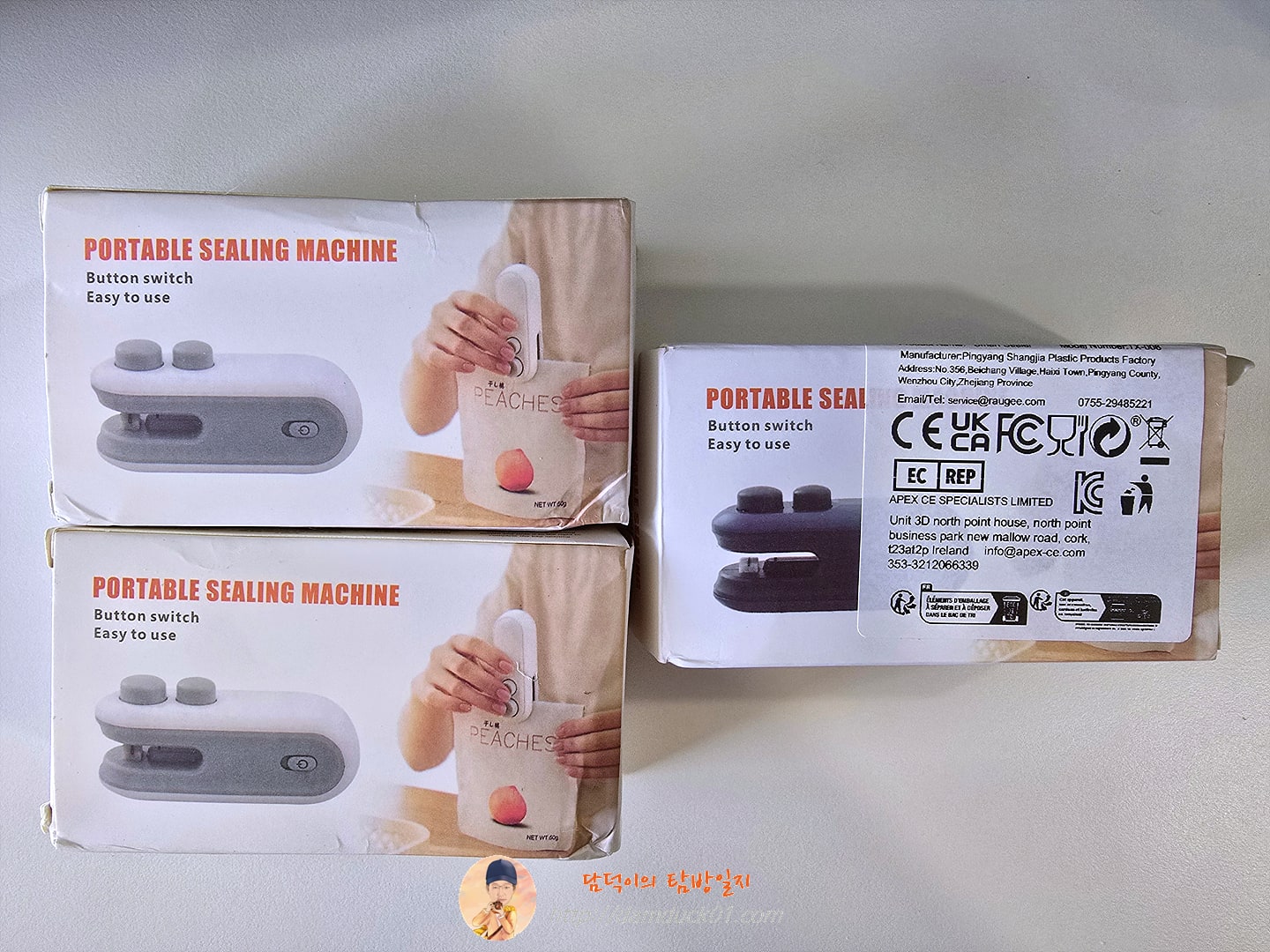 미니 히트 백 씰링 기계 패키지 실러 백&amp;#44; 플라스틱 식품 실러 클립 백&amp;#44; 휴대용 식품 포장 히트 실러