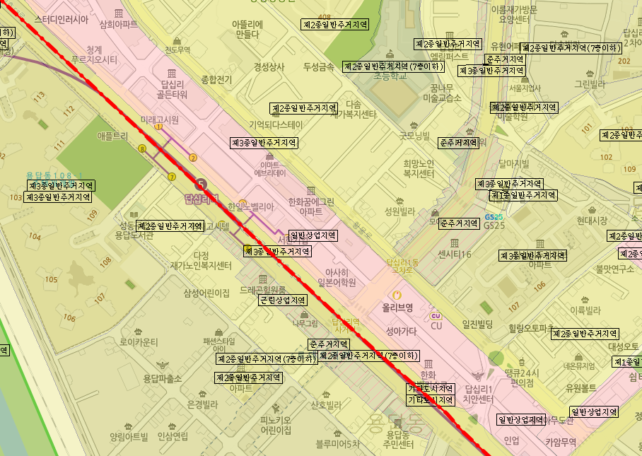 동대문구 상업지역