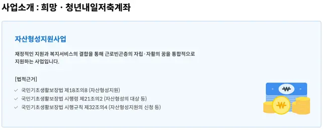 청년내일저축계좌