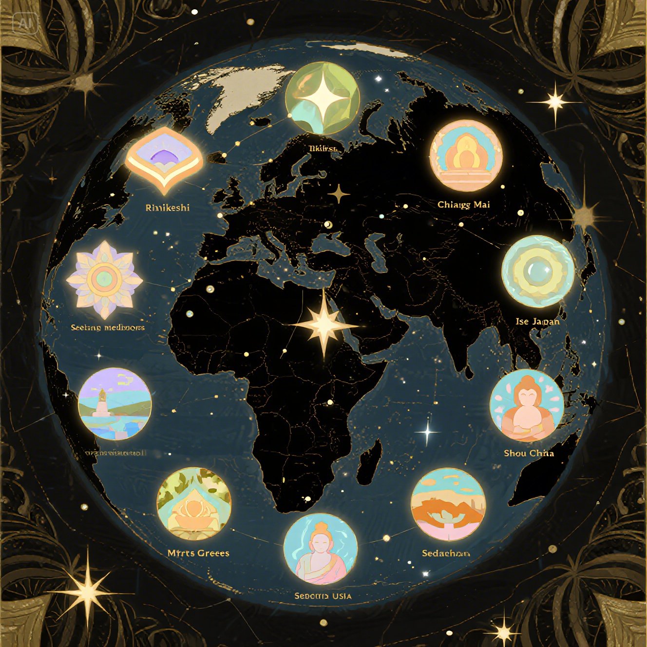 해외 마음챙김 명상 여행지 BEST 7, 내면의 평화를 찾는 힐링 여행 가이드