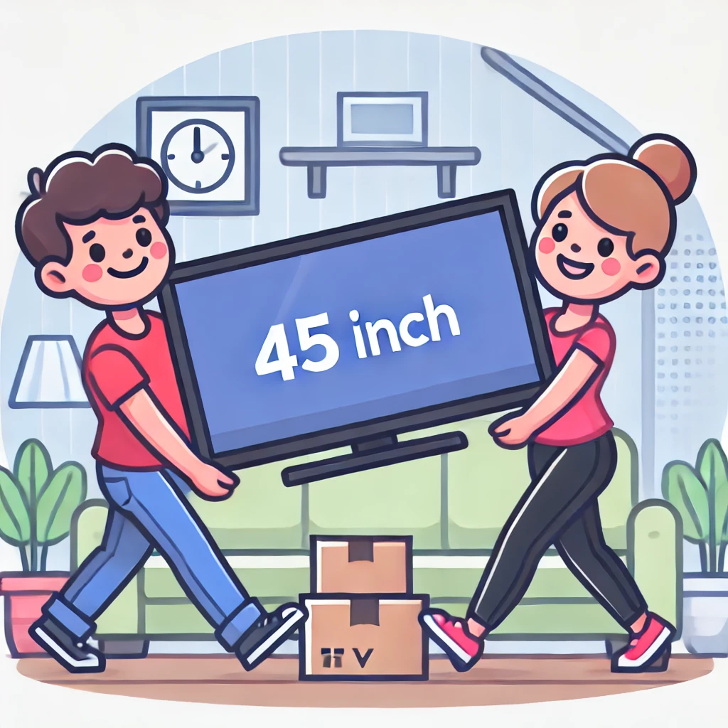 45인치 크기 적당함