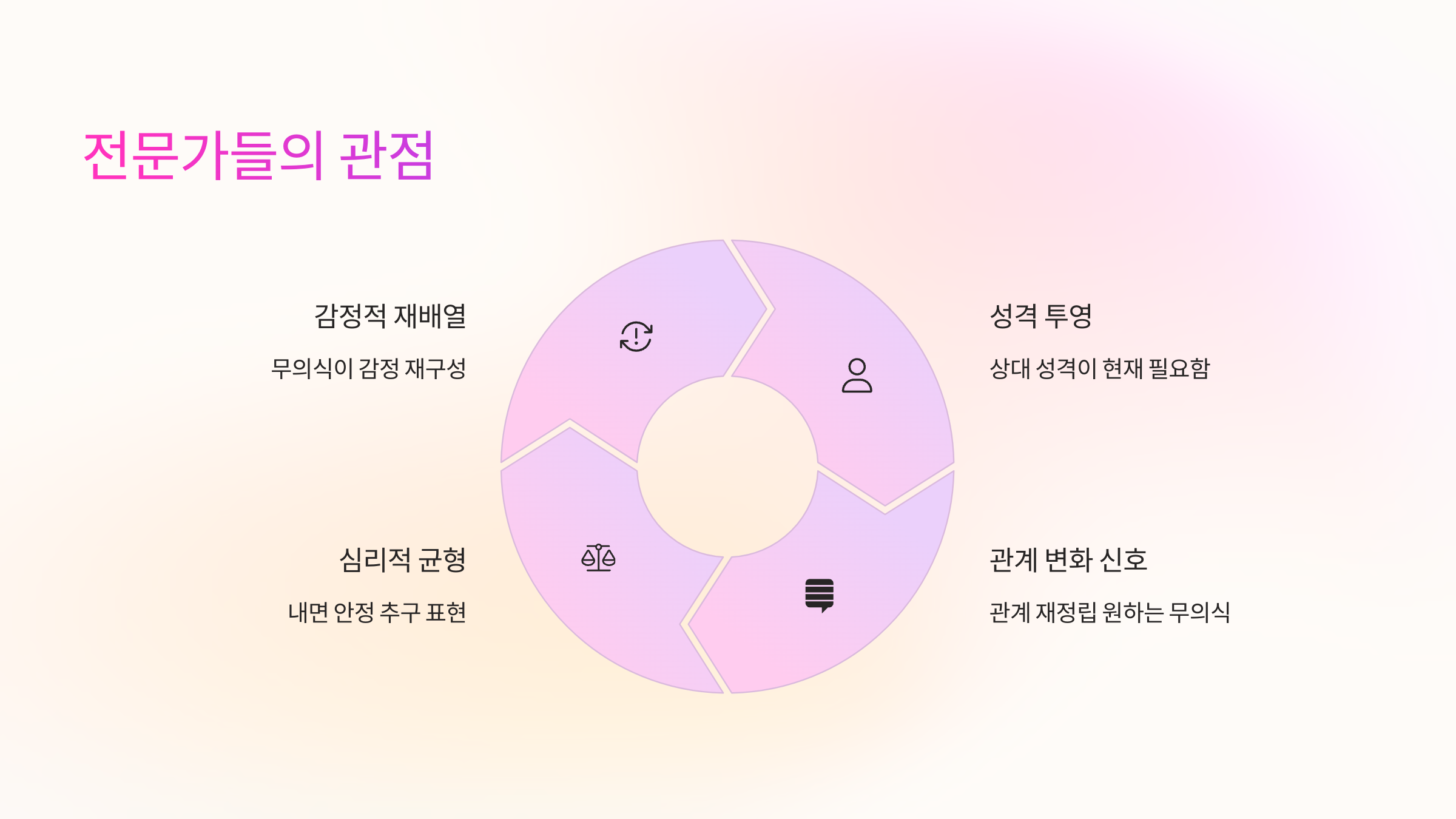 전문가들의 관점