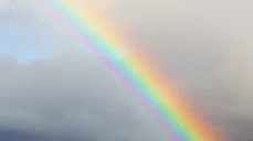 무지개가 땅에서 솟아나는 꿈