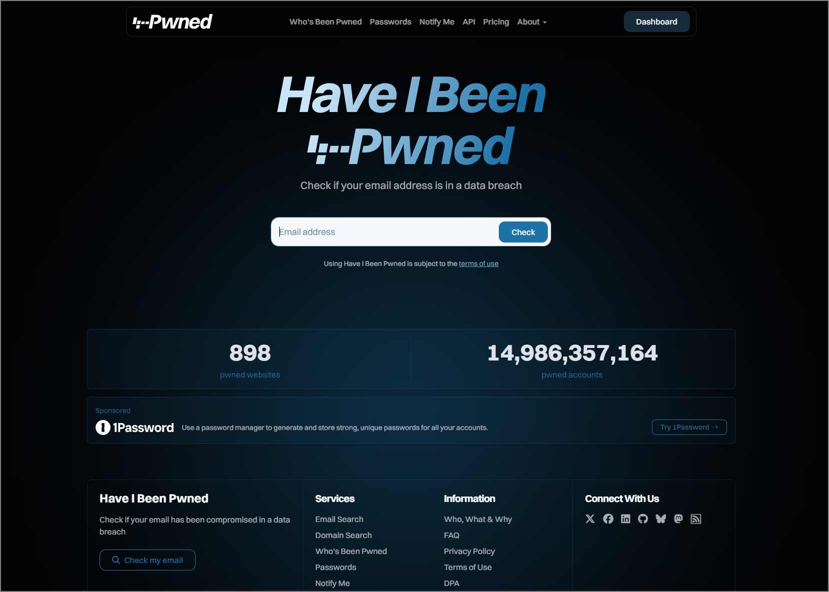 개인정보 유출 삭제 화면