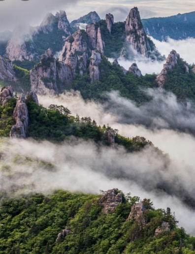 대한민국 가장 높은산 TOP 10