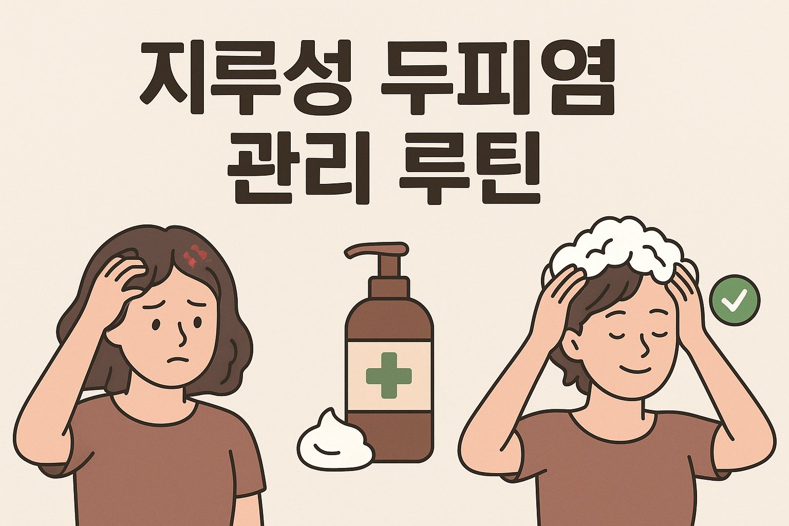 지루성 두피염 완벽 정복