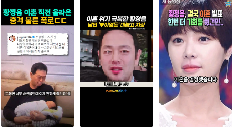 황정음-이영돈-이혼