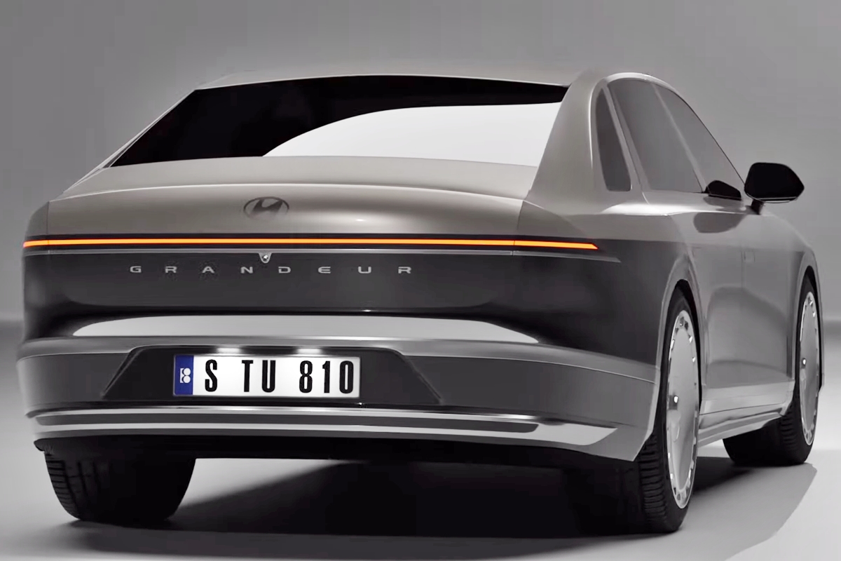 현대자동차 그랜저 롱휠베이스 가상 렌더링