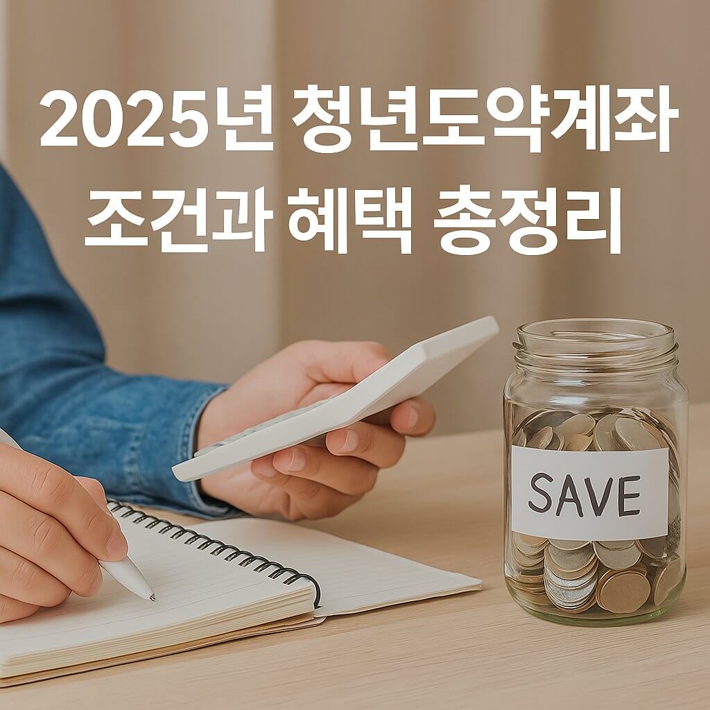 2025년 청년도약계좌 조건과 혜택 총정리