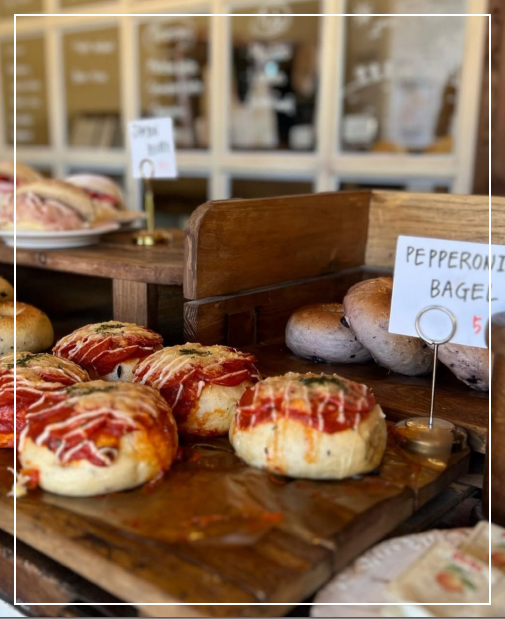 너무 맛있는 페페로니 베이글