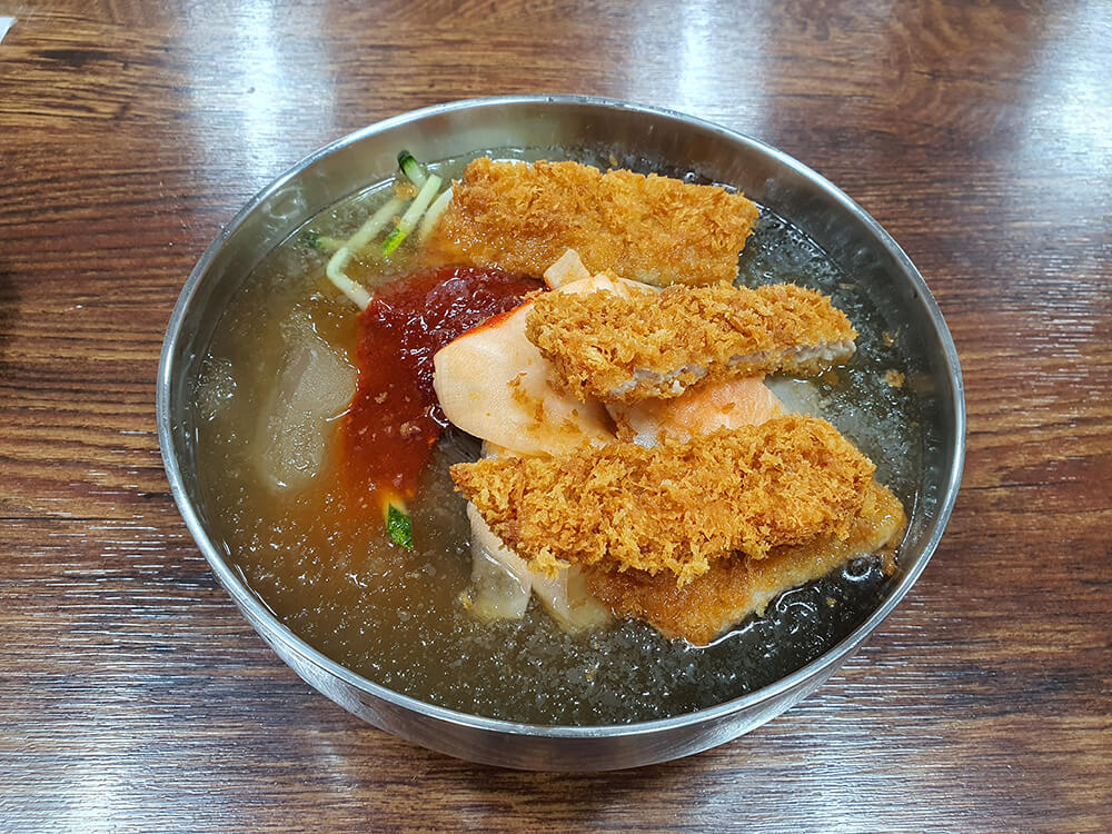 성남중앙칼국수 돈냉면