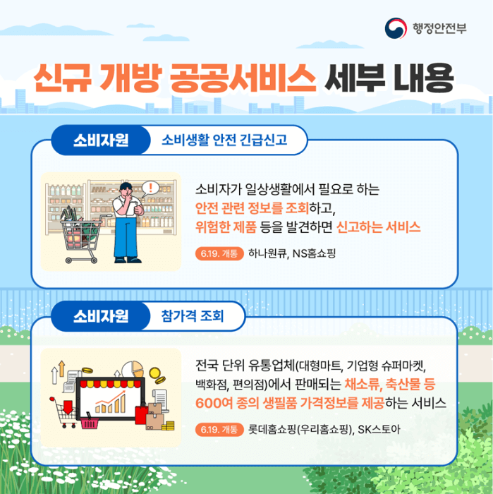 공공서비스 6종, 이제 민간앱으로 쉽게 확인하세요. 관련사진
