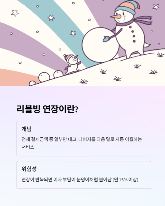 리볼빙 연장이란?