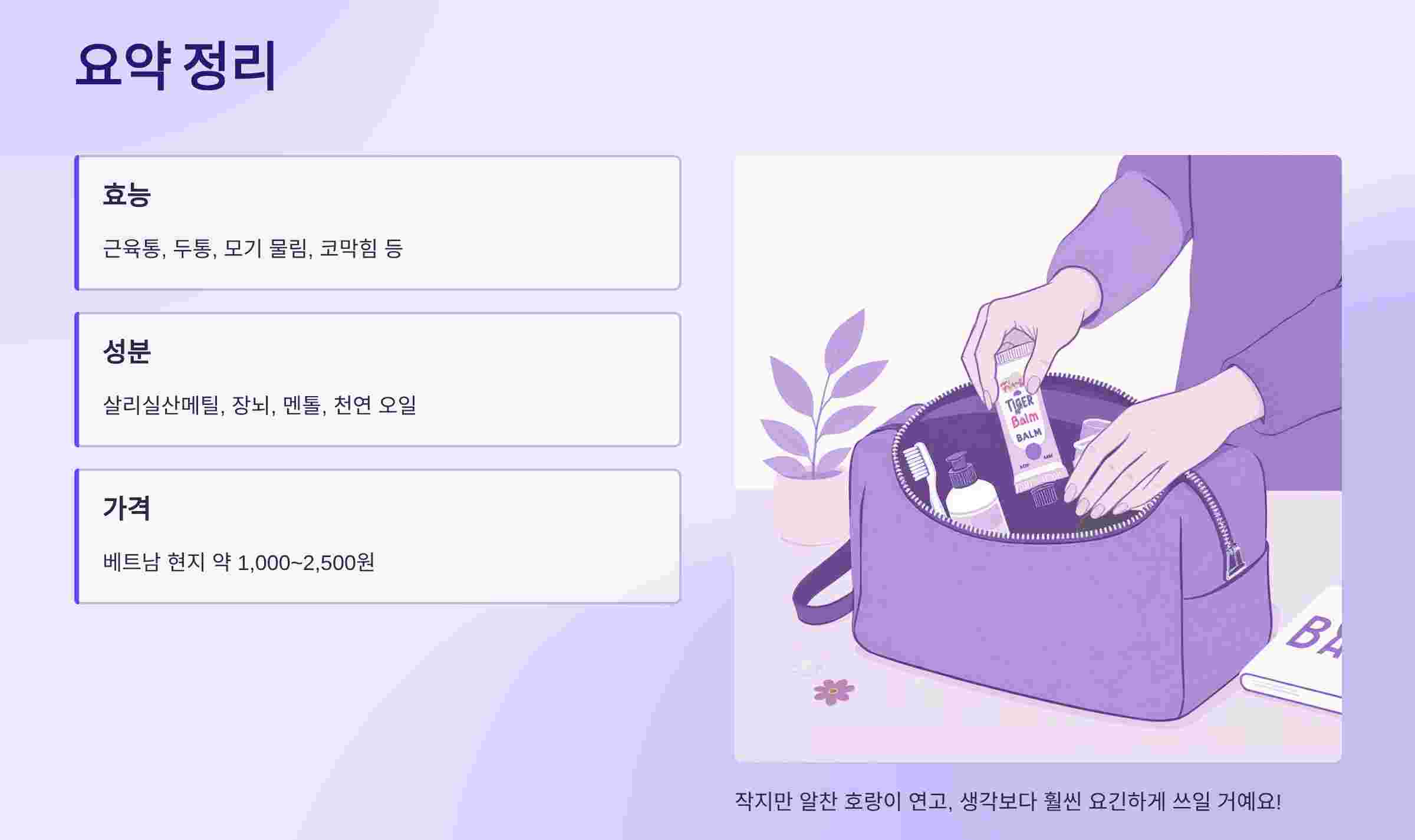 호랑이연고-요약정리