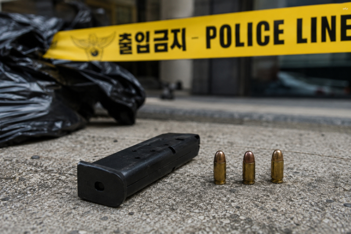잠실 5성급 호텔서 탄창 발견, 쓰레기장 탄환 3발 경찰 수사 중 참고 이미지 2