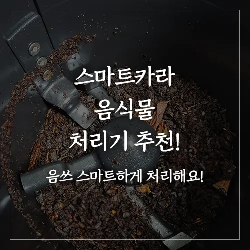 스마트카라-음식물-처리기-추천