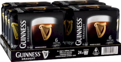 GUINNESS 드래프트 흑맥주 440 ML 8캔