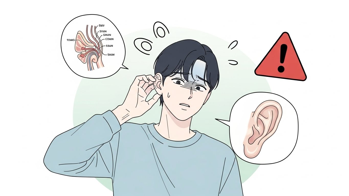 귀 먹먹함과 어지러움, 도대체 왜 생길까?