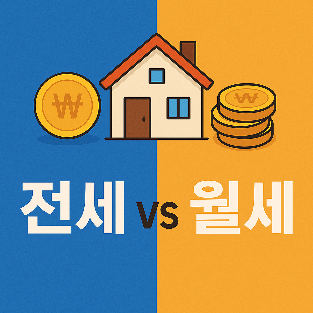 전세와 월세 비교