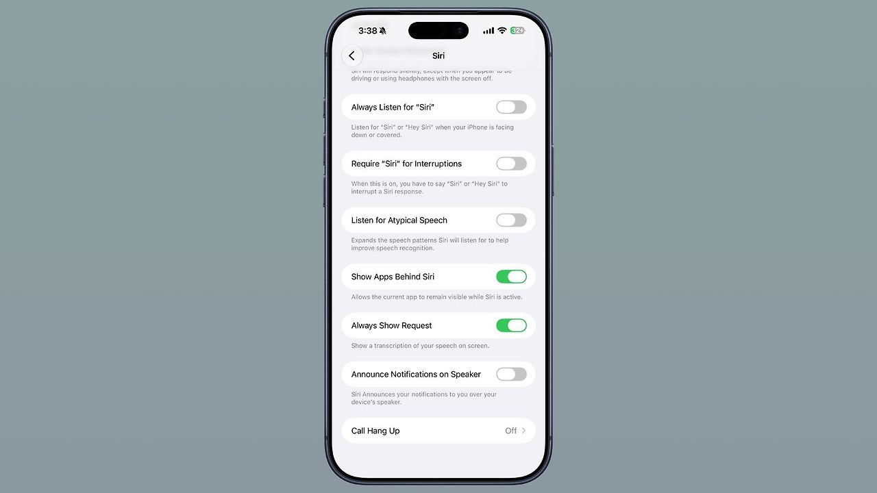 iOS 27 베타 4 Siri 검색 시작 화면과 미리보기 설정