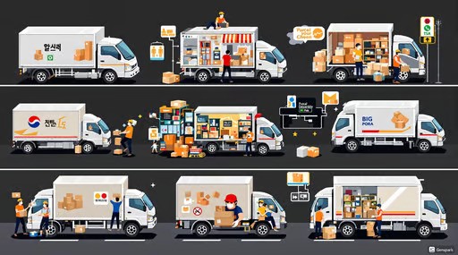 2025 설날 택배사별 마감, 배송 재개 일정, CJ대한통운, 롯데택배, 한진택배, 우체국택배, 로젠택배