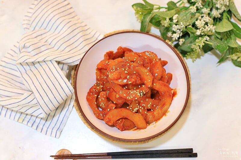 노각무침요리-황금레시피