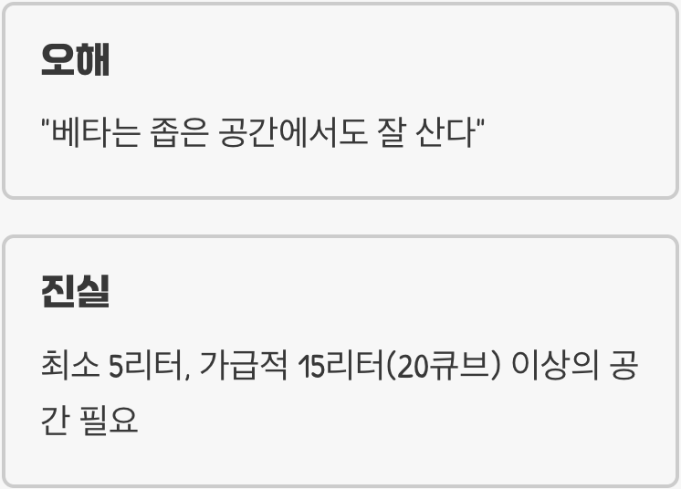작은 컵 속의 투사, 그 오해와 진실