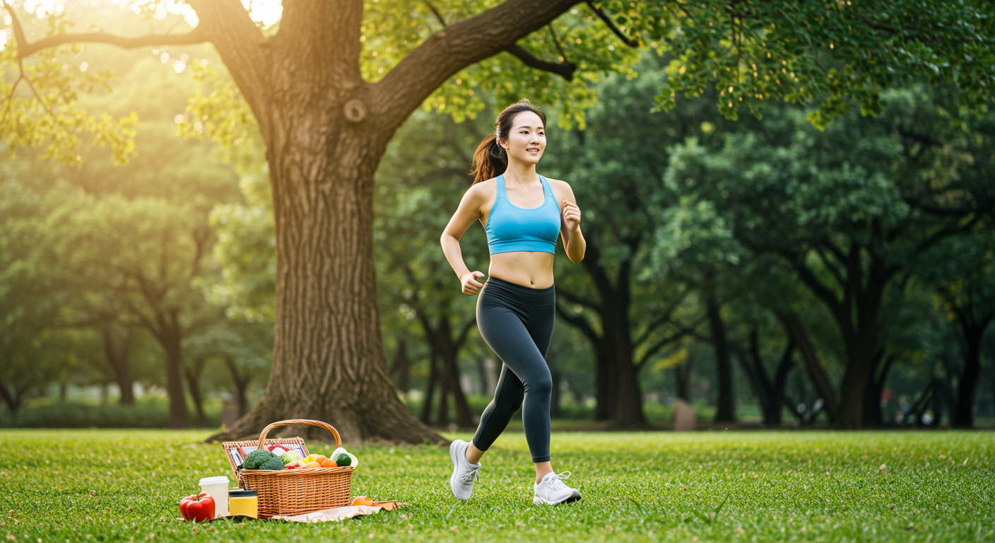 40대 여성 다이어트 운동 달리기