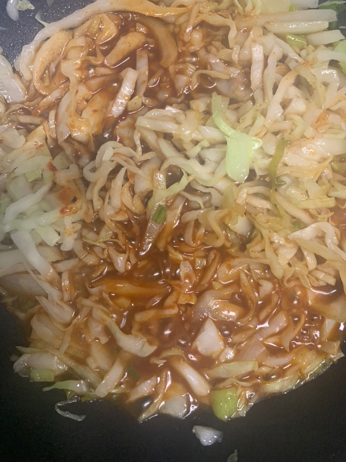 양배추참치덮밥 만들기