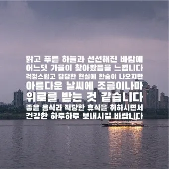 안부 인사말 모음 예시 문자_3