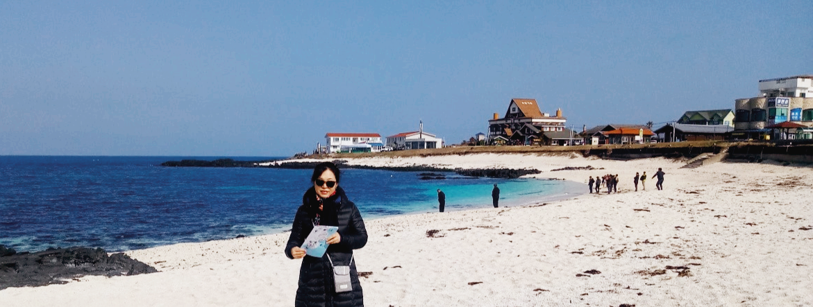 제주도 우도해변