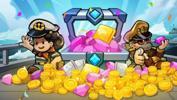 전함 고고고 게임 화면