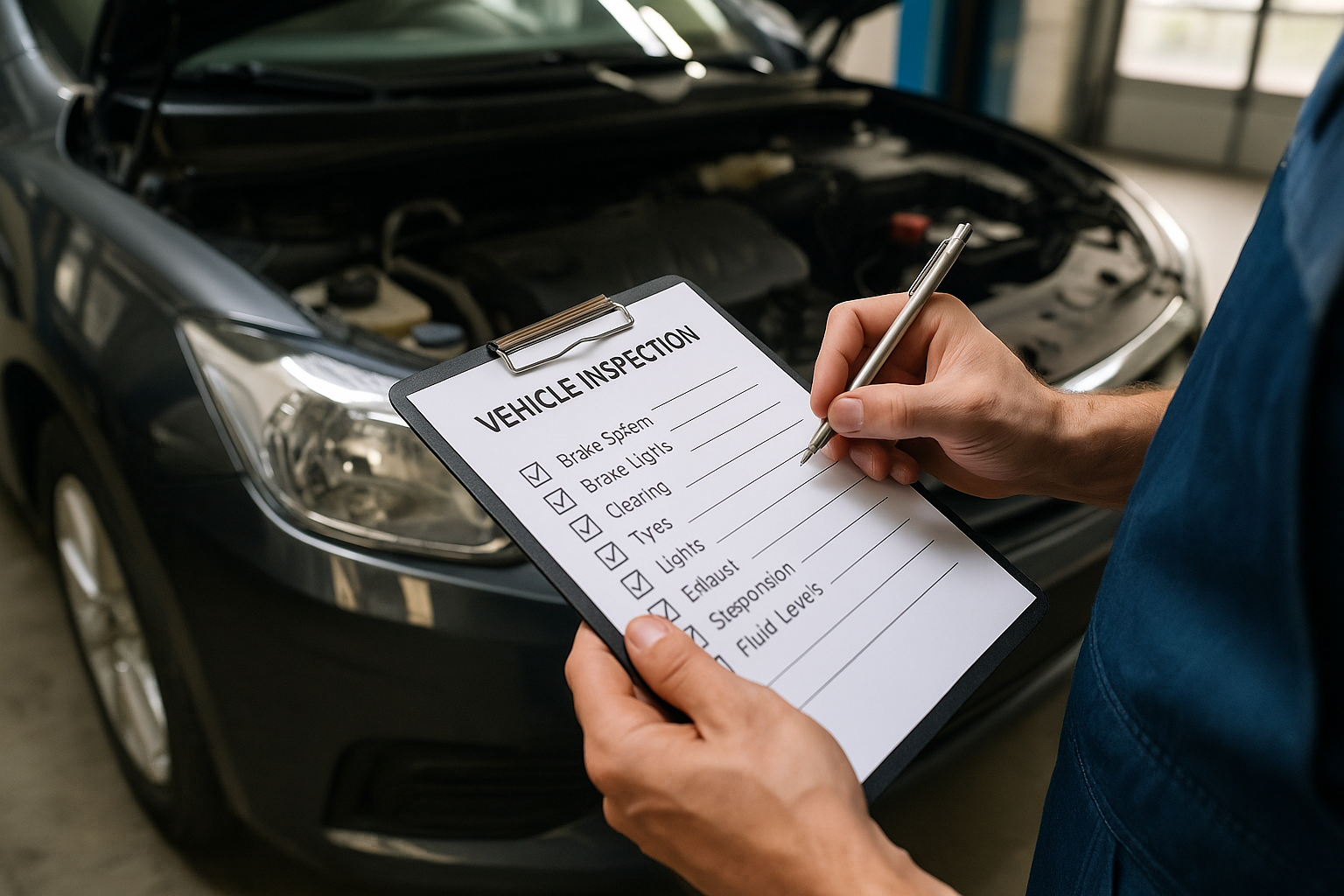 자동차 정기검사 관련 사진
