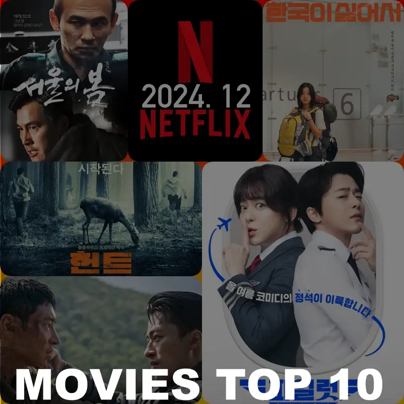 2024년 12월 넷플릭스 영화 순위 썸네일