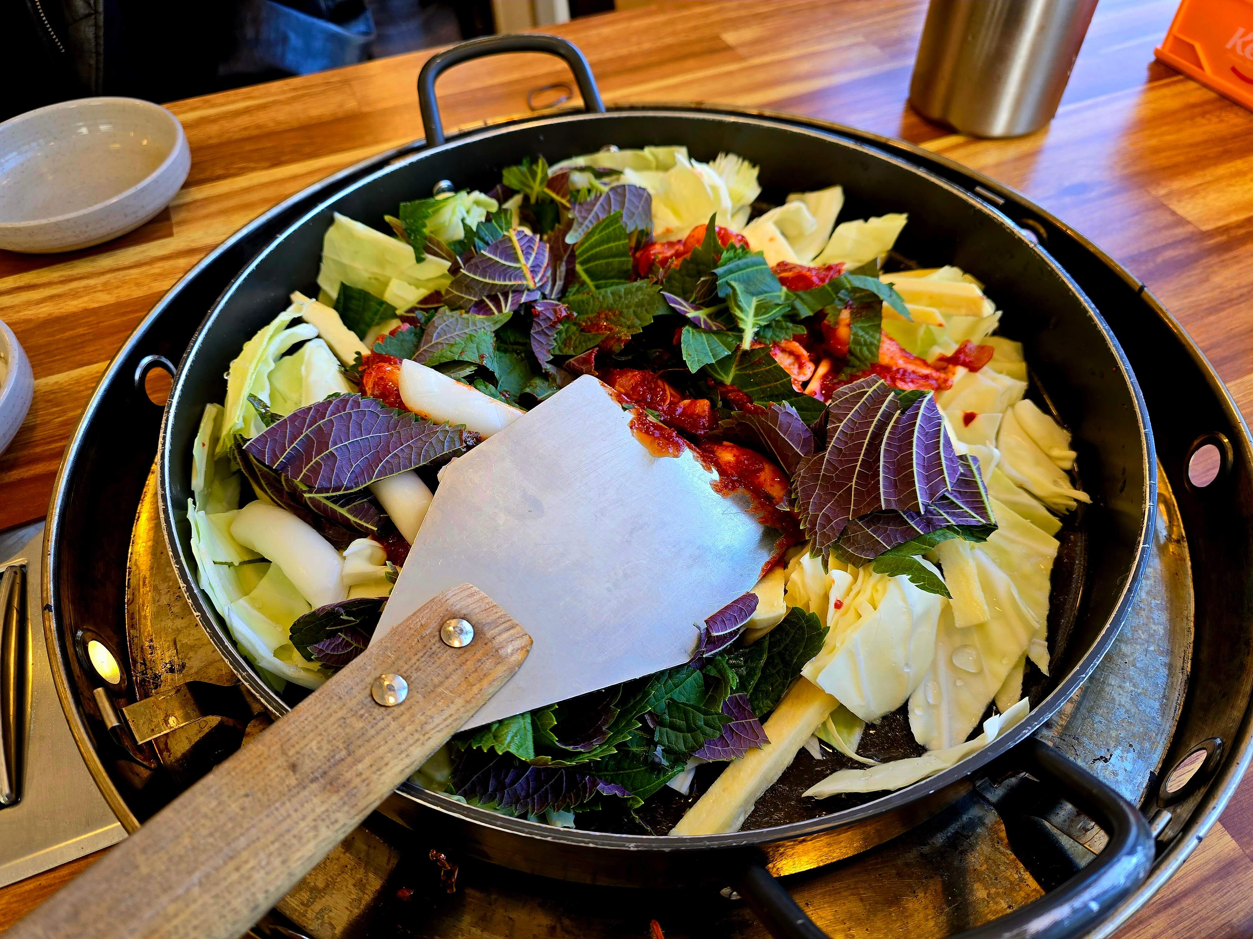 자연숯불닭갈비