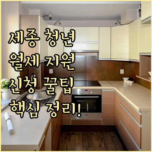 복지로 세종시 청년 월세 지원 온라인..