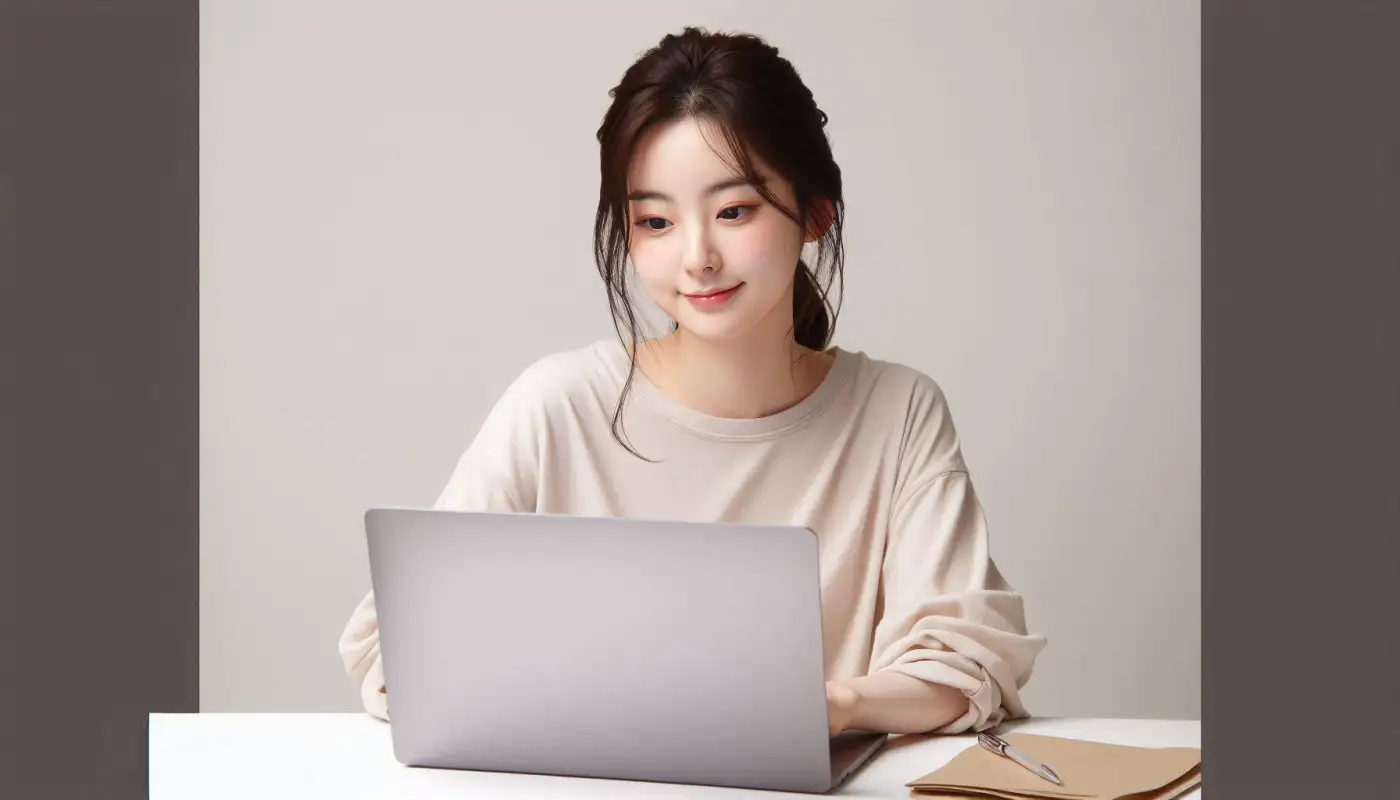 건강보험-피부양자-등록-방법을-알아보는-여성의-모습