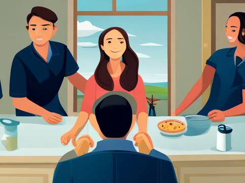 고객 감사 이벤트 모습