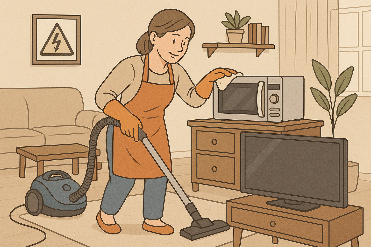 청소 루틴 하나로 집안 위생과 전자제품 수명 동시에 잡는 법