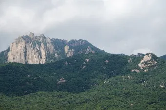 도봉산 등산코스 지도 둘레길 다락능선 코스_11