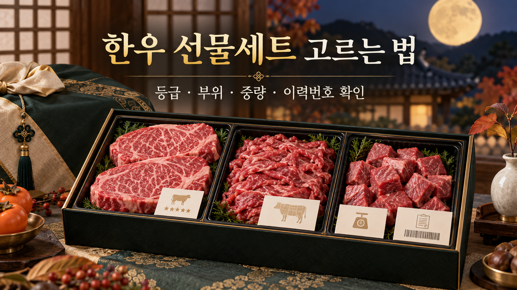 한우 선물세트 고르는 법