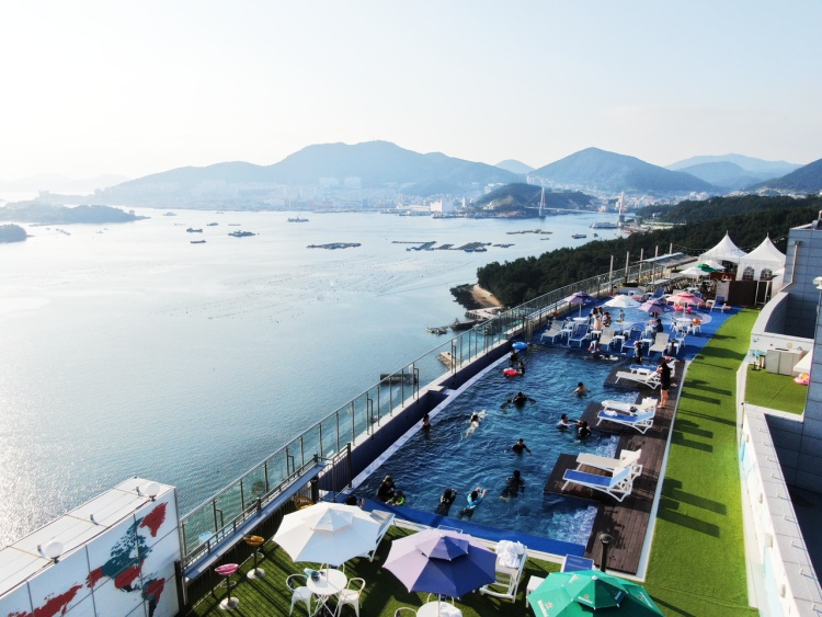 가성비 좋은 여수 호텔 BEST 05 여수 오션 힐 호텔 여수 헤이븐 호텔 인피니티풀 포함
