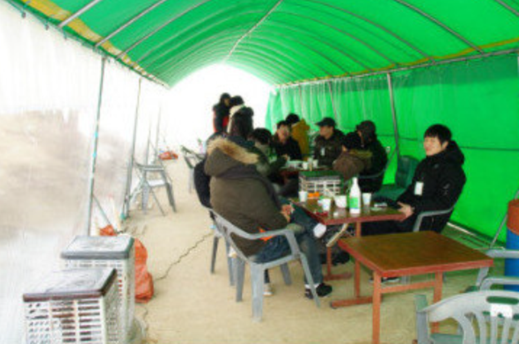 안성 동막골 빙어축제