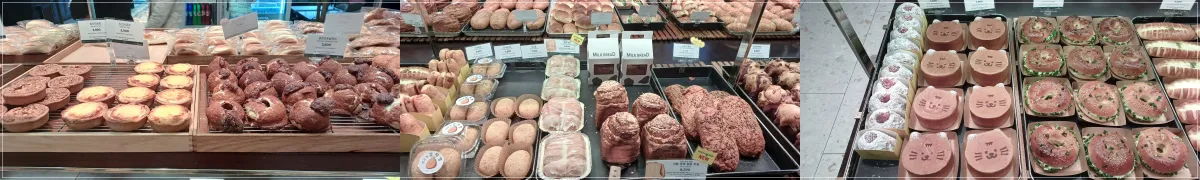 홍종흔베이커리-메뉴-타르트-대파베이글-몽블랑-소금빵