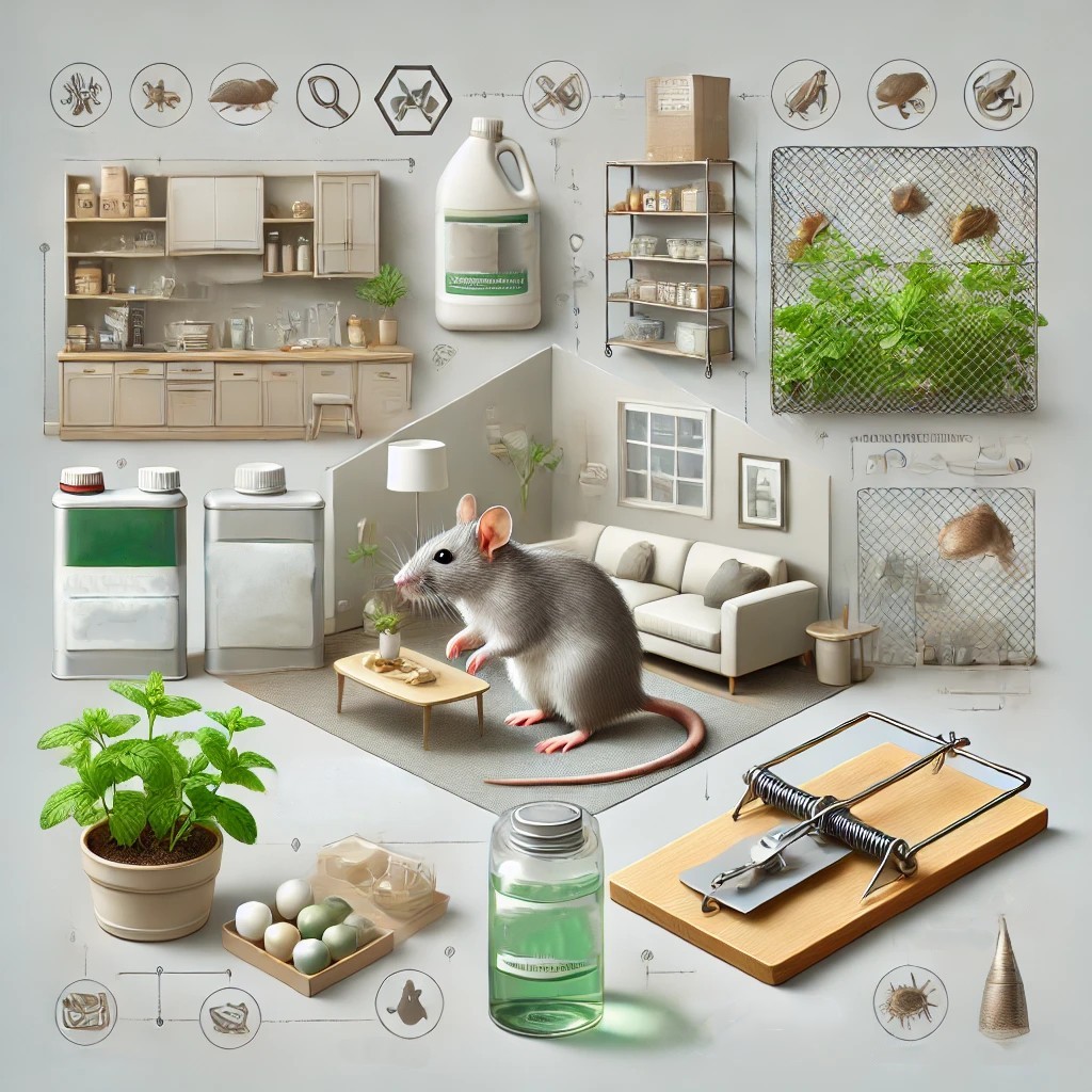 쥐 퇴치를 위한 여러가지 방법의 사진