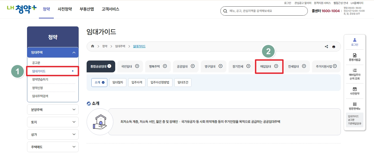 기존주택 매입임대주택 신청자격,입주순위,소득기준